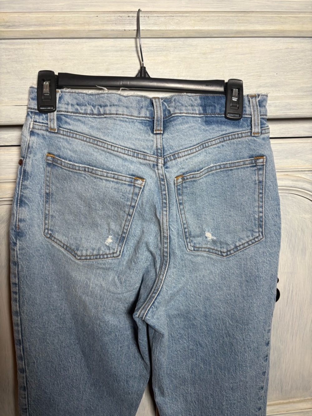 Abercrombie Ultra High Rise‎ 90’s Straight Curve Love Flattering Capsule Vent - Picture 9 of 10